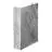 Nordlux Fold 10 Applique Murale  Acier Argent Up & Down 10.4W 225lm - 830 Blanc Chaud