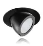 Noxion Spot LED Forza Noir 35W 3000lm 36D - 930 Blanc Chaud | 168mm - Meilleur Rendu Des Couleurs