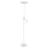 Eglo Vloerlamp Conivarino Staal Wit 30.5W 3150lm - 827 Zeer Warm Wit | Dimbaar